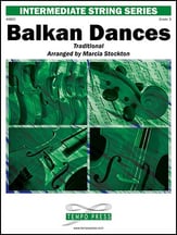 Balkan Dances Orchestra sheet music cover